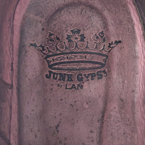 Women's Brown Leather Ankle Boots - Picture 10 of 12